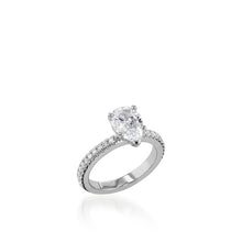 Load image into Gallery viewer, Essence Pear Engagement Ring