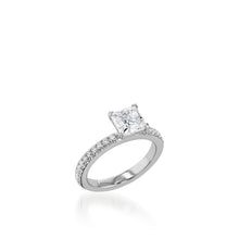 Load image into Gallery viewer, Essence Princess Cut Engagement Ring