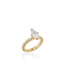 Load image into Gallery viewer, Essence Marquise White Gold Engagement Ring