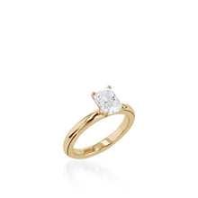 Load image into Gallery viewer, Essence Solitaire Radiant Engagement Ring