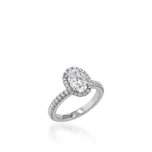 Load image into Gallery viewer, Majesty Oval Engagement Ring