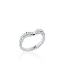 Load image into Gallery viewer, Capri White Gold Engagement Ring