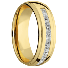 Load image into Gallery viewer, 18K Yellow Gold + Polish , Polish Finish
