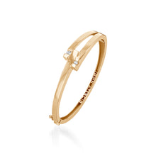 Load image into Gallery viewer, Originate Small Diamond Cuff Bracelet