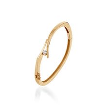 Load image into Gallery viewer, Oyster Petite Diamond Cuff Bracelet