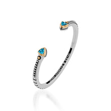Load image into Gallery viewer, Arrivo Petite Trillion Cuff Bracelet