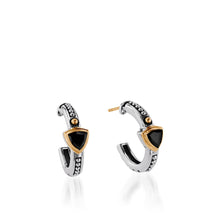 Load image into Gallery viewer, Arrivo Petite Trillion Hoop Earrings