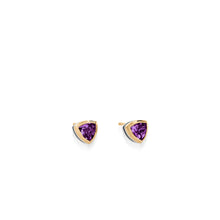Load image into Gallery viewer, Arrivo Petite Trillion Stud Earrings