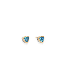 Load image into Gallery viewer, Arrivo Petite Trillion Stud Earrings