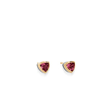 Load image into Gallery viewer, Arrivo Petite Trillion Stud Earrings