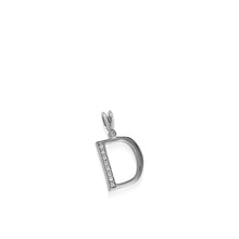 Load image into Gallery viewer, Initial D Diamond Medallion Pendant