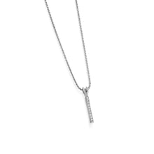 Load image into Gallery viewer, Initial I Diamond Medallion Pendant