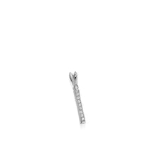 Load image into Gallery viewer, Initial I Diamond Medallion Pendant