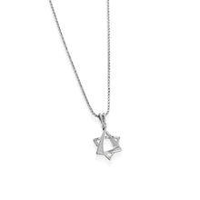 Load image into Gallery viewer, Star of David Diamond Medallion Pendant