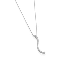 Load image into Gallery viewer, Bellagio Petite Pave Pendant Necklace