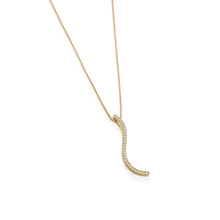 Load image into Gallery viewer, Bellagio Petite Pave Pendant Necklace