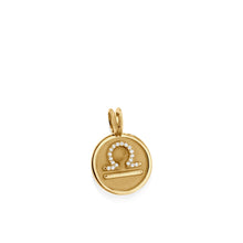 Load image into Gallery viewer, Libra Zodiac Medallion Pendant