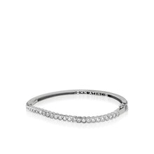 Load image into Gallery viewer, Paloma Diamond Curve Hinged Cuff Bracelet