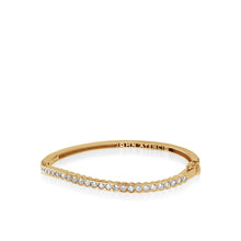Load image into Gallery viewer, Paloma Diamond Curve Hinged Cuff Bracelet