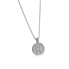 Load image into Gallery viewer, Pisces Zodiac Medallion Pendant