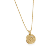 Load image into Gallery viewer, Sagittarius Zodiac Medallion Pendant