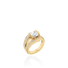Load image into Gallery viewer, Originate Yellow Gold Engagement Ring