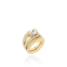 Load image into Gallery viewer, Originate Yellow Gold Engagement Ring