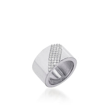 Load image into Gallery viewer, Havana Wide Pave Diamond Ring