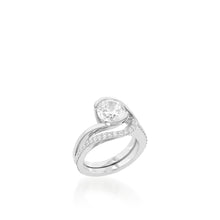 Load image into Gallery viewer, Apropos Aire White Gold Engagement Ring