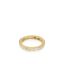 Load image into Gallery viewer, Celeste Alternating Marquise and Round Diamond Anniversary Band