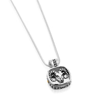 Load image into Gallery viewer, Aries Silver Zodiac Medallion Pendant