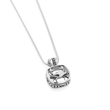 Load image into Gallery viewer, Cancer Silver Zodiac Medallion Pendant