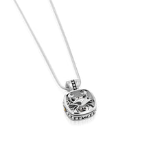 Load image into Gallery viewer, Cancer Silver Zodiac Medallion Pendant