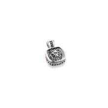 Load image into Gallery viewer, Leo Silver Zodiac Medallion Pendant