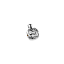 Load image into Gallery viewer, Sagittarius Silver Zodiac Medallion Pendant