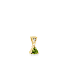 Load image into Gallery viewer, August Gold Birthstone Medallion Pendant