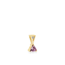 Load image into Gallery viewer, October Gold Birthstone Medallion Pendant