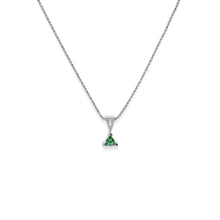 Load image into Gallery viewer, May Gold Birthstone Medallion Pendant