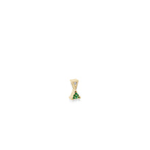 Load image into Gallery viewer, May Gold Birthstone Medallion Pendant