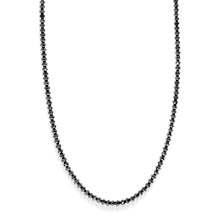 Load image into Gallery viewer, Tempo Black Diamond 4mm Bead Necklace