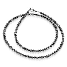 Load image into Gallery viewer, Tempo Black Diamond 4mm Bead Necklace