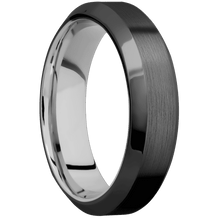 Load image into Gallery viewer, Zirconium + Satin , Polish Finish + Platinum