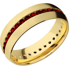 Load image into Gallery viewer, 14K Yellow Gold + Satin Finish