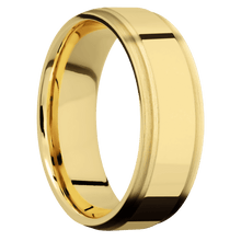 Load image into Gallery viewer, 14K Yellow Gold + Polish , Satin Finish