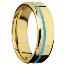 Load image into Gallery viewer, 14K Yellow Gold + Polish , Polish Finish