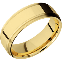 Load image into Gallery viewer, 14K Yellow Gold + Polish , Satin Finish