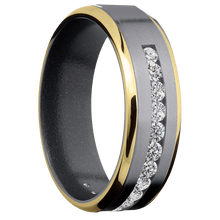 Load image into Gallery viewer, Tantalum + Anglesatin , Sand Finish + Dark Grey