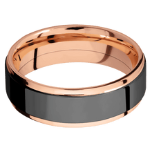 Load image into Gallery viewer, 14K Rose Gold + Polish , Polish Finish