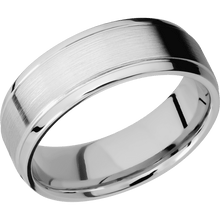 Load image into Gallery viewer, 14K White Gold + Satin , Polish Finish