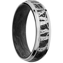 Load image into Gallery viewer, Cobalt Chrome + Satin , Polish Finish + Forged Carbon Fiber